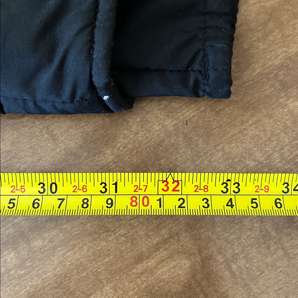 UAI Sport Black Ski Bibs Size 36 L Snow Pants Overalls Waterproof Salopettes - Picture 16 of 17